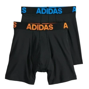 Adidas Boy's Sport Performance Climalite Boxer Briefs in Black L37141 Size L - Picture 1 of 2