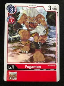 Digimon BT4-010 Fugamon Common Great Legend - Picture 1 of 2