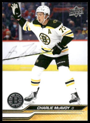 2023-24 Upper Deck #14 Charlie McAvoy - Image 1 of 2