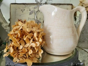 FABULOUS! Antique Ironstone Crazed & Stained PITCHER - Picture 1 of 18