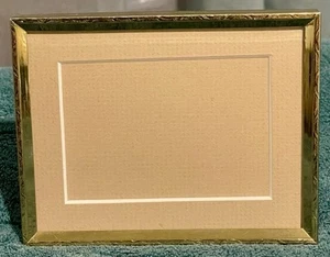 LOVELY SMALL DECORATIVE MCM GOLD PICTURE PHOTO FRAME!! - Bild 1 von 6