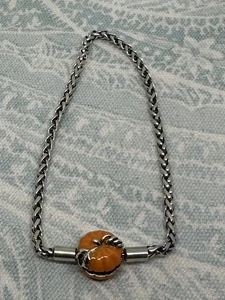 True Beadz Emaille Kürbis Armband Größe 20 cm, Neu - Bild 1 von 7