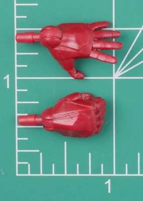 Корм Marvel Legends Iron Man Open & Fist Hands (красный) масштаб 6 1/12 - Изображение 1 из 3