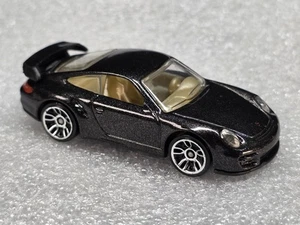 Hot Wheels 2014 Multipack Exclusive Porsche 911 GT2 - Metalflake Black J5 Wheels - Picture 1 of 7