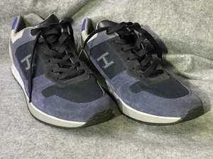 Hogan Größe 12 blaue Wildlederschuhe neu mit Karton - Bild 1 von 4