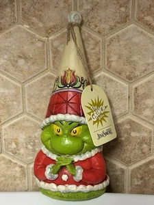 NIB Jim Shore The Grinch Grinch Gnome with Hands Clenched Figurine 6012705 - Picture 1 of 3