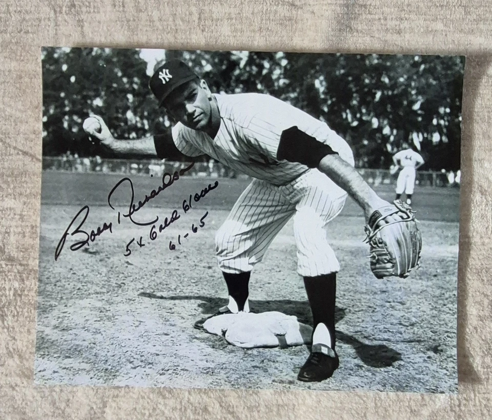 BOBBY RICHARDSON SIGNED AUTOGRAPHED 8X10 PHOTO NEW YORK YANKEES WS MVP - Image 1 of 1