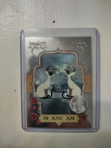 2025 Topps Chrome Disney Si and Am 70th Anniversary Lady & The Tramp SP #LT-2 - Picture 1 of 2