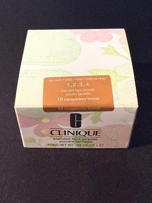 Clinique Blended Face Powder - 10 Transparency Bronze - .88 oz / 25 g-New in Box - Image 1 of 2