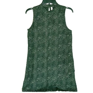Women's RVCA Sleeveless Polka Dot Dress Size S NWT - Picture 1 of 12
