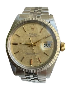 Rolex Datejust 1603 Linen Dial 36mm Serviced - Picture 1 of 14