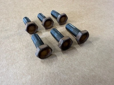 Ford Pinto Engine Flywheel Bolts, set of 6, original ford bolts. — 第 1/4 张图片