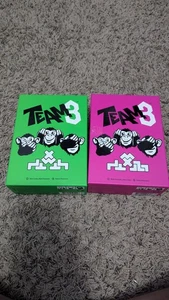 Brain Games Boardgame TEAM3 - Green Box + Pink Box VG+ Condition - Picture 1 of 4