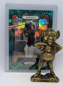 2024 Panini Prizm #104 Druw Jones Green Cracked Ice Diamondbacks - Picture 1 of 3
