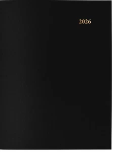 Day-Timer Awesome 2026 Monthly Planner Notebook, Black, Large, 8 1/2" x 11" - Picture 1 of 6