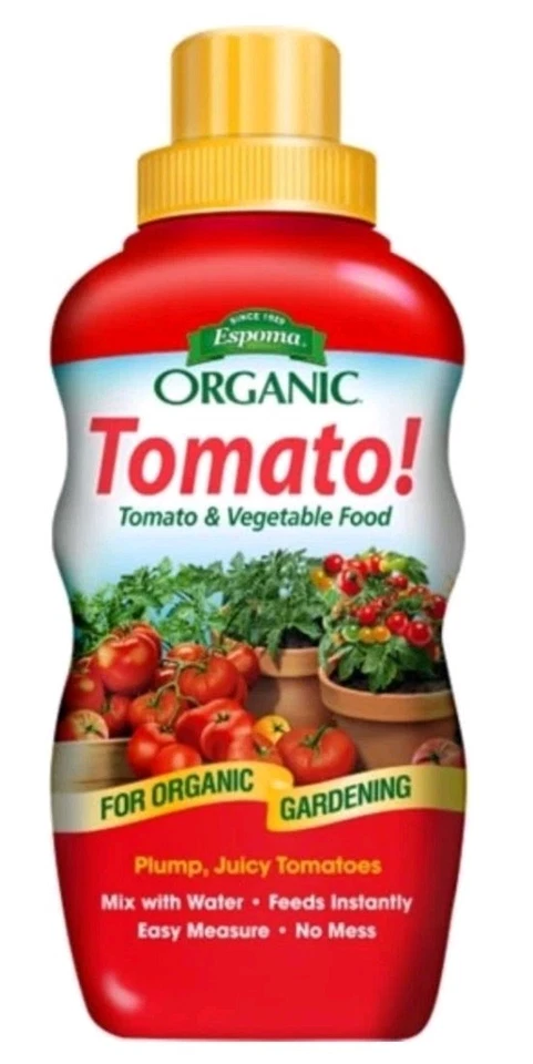 Fertilizante concentrado líquido de 16 oz para alimentos vegetales y tomate orgánico Espoma  Foto 1 de 1