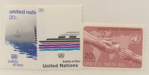 United Nations (New York) Stamps Scott #394 To 396, Mint Never Hinged - Picture 1 of 1