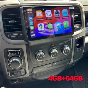 Android 15 Car Stereo Radio for Dodge Ram 2013-18 1500 2500 3500 CarPlay GPS 64G - Picture 1 of 19