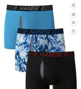 Hanes X-temp Cool Tagless Stretch Total Support Pouch 3-PAAR Herren - Größe SMALL - Bild 1 von 3