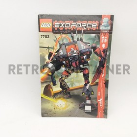 Lego Vintage Instructions Instructions Set 7702 - Exo-Force Thunder Fury (2006)