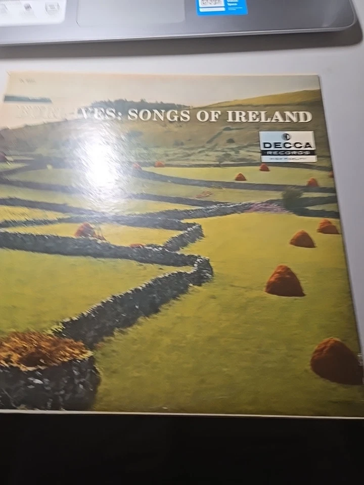Burl Ives songs of Ireland 33 rpm LP record album DL 8444 - Image 1 of 4