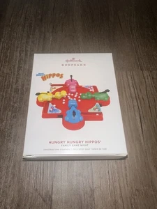 Hallmark Andenken Ornament Familie Spieleabend Hungrig Hungrig Flusspferde 2019 #6 Serie - Bild 1 von 3