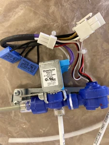 OEM Samsung WFR-1-2 Refrigerator Water Inlet Valve Micro Filter - Ready for Plug - Picture 1 of 5
