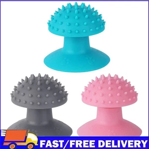 Suction Cup Massage Comb Soft Massage Brushes for Long & Short Fur Kitten Cats - Imagen 1 de 18