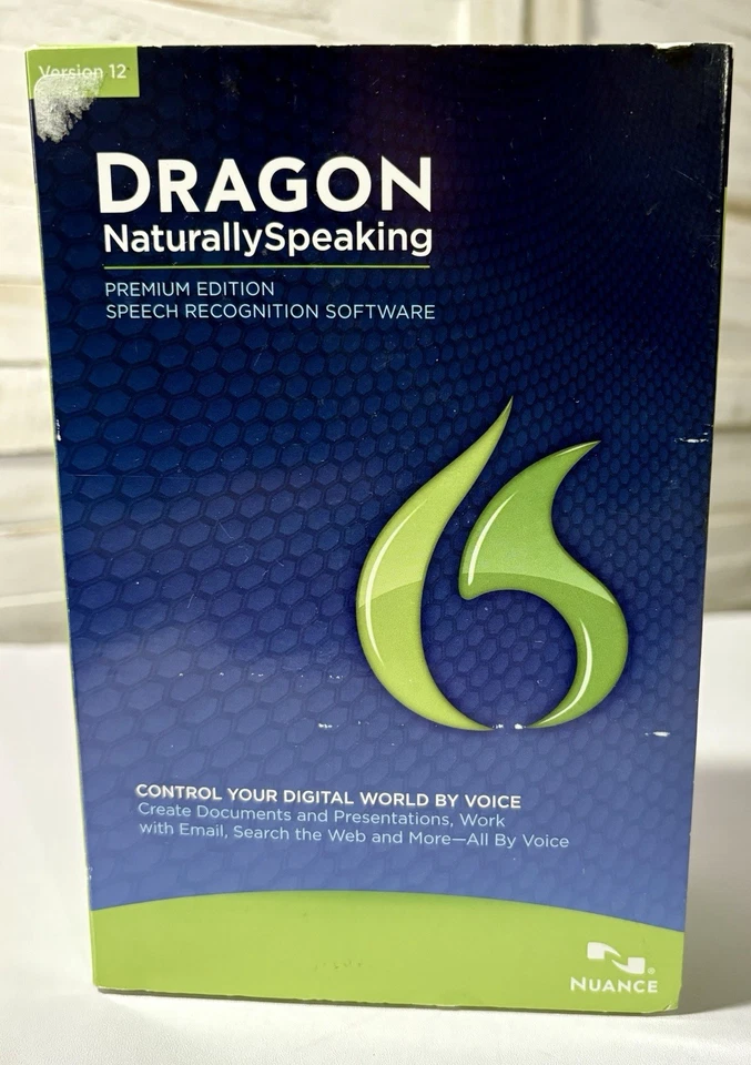 Dragon Naturally Speaking Premium Edition Basics w/ Headset Version 12 Open Box - Image 1 of 4