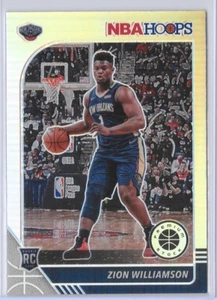 2019-20 Panini NBA Hoops Premium Stock - Zion Williamson #258 Silver Prizm (RC) - Picture 1 of 3