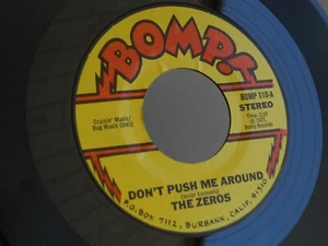 BOMP 110 PUNK THE ZEROS WIMP DONT PUSH ME AROUND JAVIER ESCOVEDO CHENELLE - Picture 1 of 12