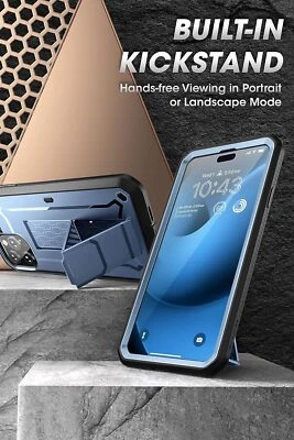 SUPCASE UBPro Case for iPhone 15 14 13 12 11 8 7 SE XS MAX series w/ Stand Cover - Image 1 of 4