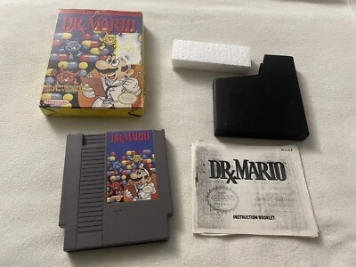 Dr. Mario (Nintendo, NES 1990) Complete in Box CIB Tested And Working - Image 1 of 4