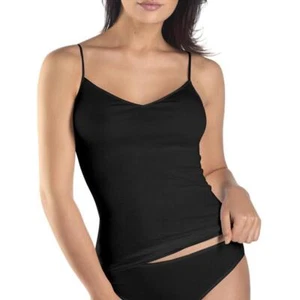 Camicia con spaghetti Hanro in cotone senza cuciture - Foto 1 di 6