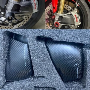 Conducto de freno de aire de fibra de carbono mate para Ducati Panigale V4 S R Streetfighter V4 S - Imagen 1 de 16