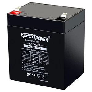 12V 5AH Sealed Lead Acid Battery for Alarm System, Home Security replaces UB1250 - Picture 1 of 7