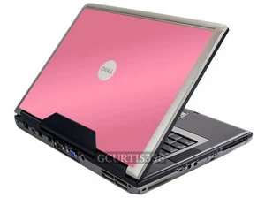 PINK Vinyl Lid Skin Cover Decal fits Dell Precision M90 M6300 Laptop - Picture 1 of 1