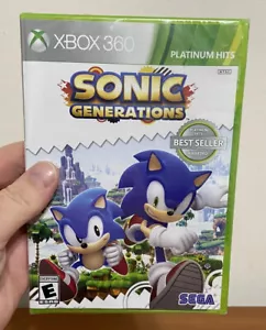 Sonic Generations Xbox 360 Platinum Hits New Sealed Unopened - Picture 1 of 6