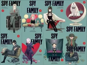 Spy X Family Manga Set Vol 1-8 Bundle Set English - NEW - Picture 1 of 6