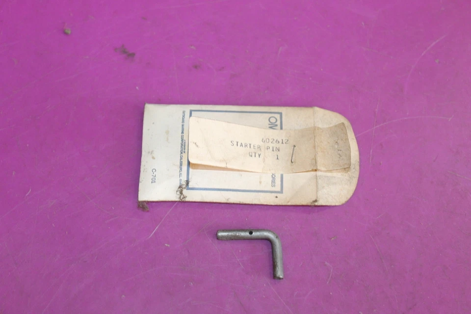 Pin de arranque NOS Lawn-Boy. Parte 602612. Ver foto. Foto 1 de 1