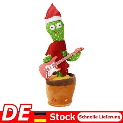 MARKENLOS TANZENDER KAKTUS PLÜSCHTIER SPRECHENDER-KAKTUS MUSIC INGENDER KAKTUS SPIELZEUG