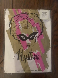 VINTAGE MYSTERIE HOSE STOCKINGS A-1300 (Size 9 Average) Irregular- 1 Pair - Picture 1 of 2