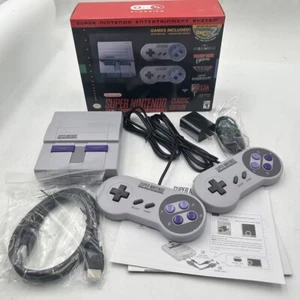 Super Classic Mini Entertainment System SNES Included 21 Games CA STOCK Shipping - Picture 1 of 15