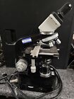 Microscope photo composé vintage Nikon + base de lampe et condensateur Abbe 1,25