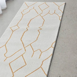 Braga Ivory Grey Moroccan Aspect Concept Modern Floor Rug Runner - 3 Sizes - Picture 1 of 6
