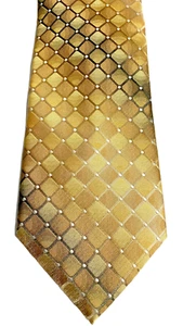 John Ashford Mens Tie Necktie Mens 60 Long 3.5 Wide Geometric Polyester - Picture 1 of 5