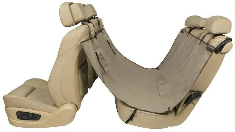 Petsafe 62314 Solvit Stay-Put Hammock Waterproof & Washable Car Seat Tan Cover - Image 1 of 4