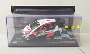 TOYOTA YARIS WRC RALLY SWEDEN LATVALA 2017 1/43 IXO NUEVO NEW MINT IN BOX - Imagen 1 de 4