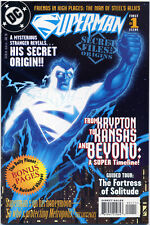 SUPERMAN SECRET FILES AND ORIGINS #1 (DC 1998) NEAR MINT FIRST PRINT WHITE PAGES