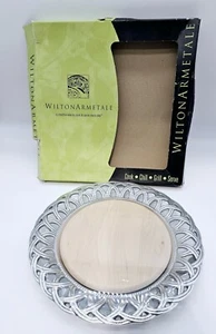 Wilton Armetale Harvest Käse Wurstwaren Brett groß rund Serviertablett Platte - Bild 1 von 17
